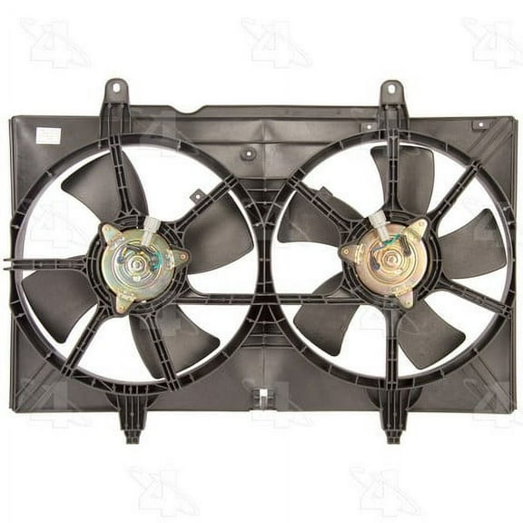 Four Seasons Dual Radiator and Condenser Fan Assembly P/N:75609 Fits select: 2004-2009 NISSAN QUEST