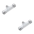 thumbnail image 1 of Guardoinrt Rustproof Motorcycle Tax Tube High Performance Stylish Sturdy And Durable Motorcycle Tax Disc Holder silver 2Set, 1 of 6