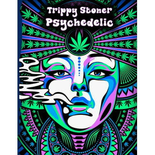 Psychedelic Adult Coloring Book : A Trippy Hippy Psychedelic Coloring book  for Acid explorer. A Deep dive into Freedom with full of optical illusions,  fractals, Symmetries, Distortions and Glitches. Size 8.5x11. Perfect