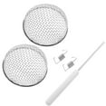 thumbnail image 4 of Rv Screens For Vents Rv Roof Vent Lid Cover Silver 2.8-Inch Diameter Insect Prevention 2Pcs, 4 of 5