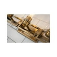 thumbnail image 2 of Lucas McKearn Estes 3-light Metal Bath Vanity Light in Aged Brass, 2 of 4
