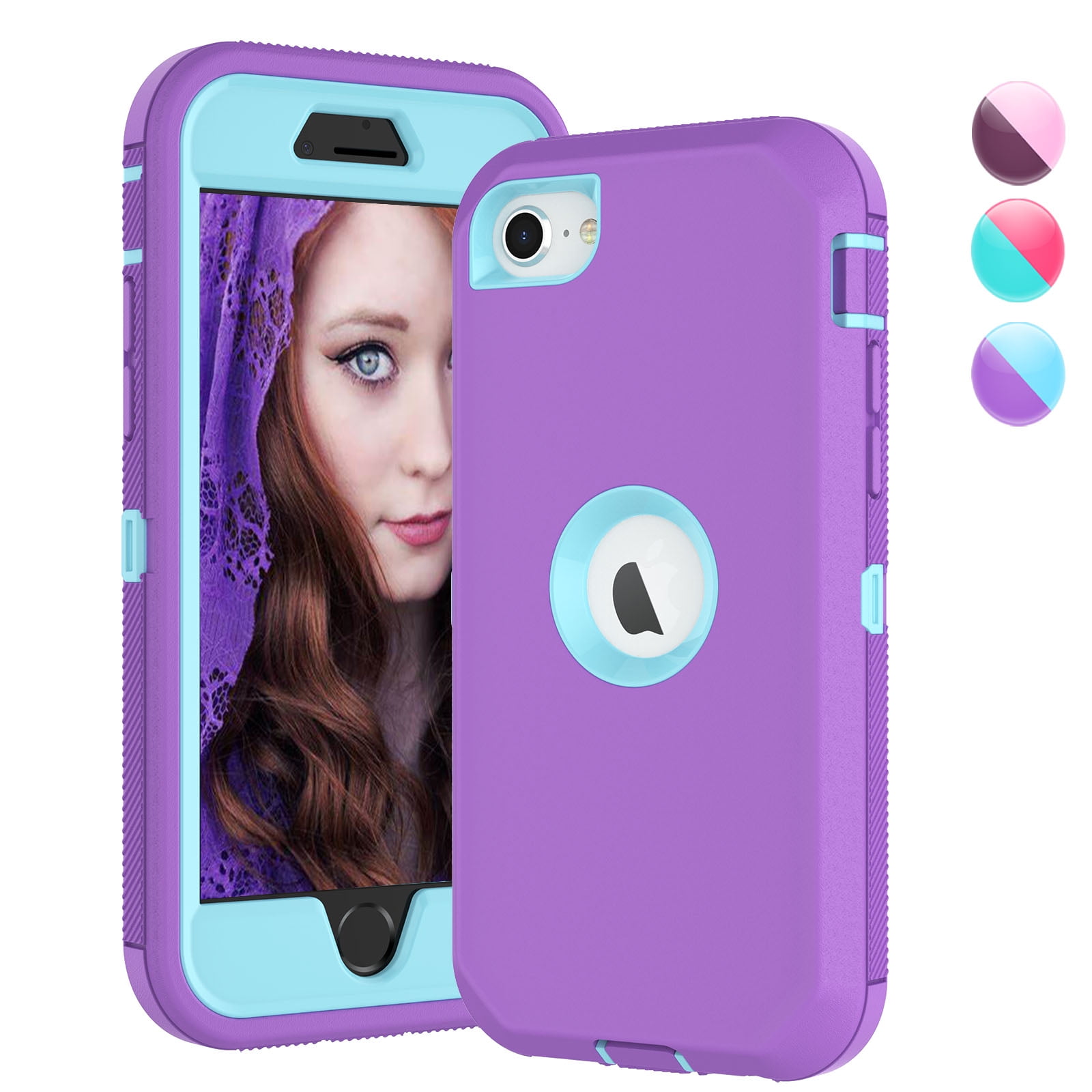 Njjex iPhone SE 2020 Cases, Sturdy Phone Case for iPhone SE 2 2020 4.7