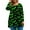 #A31-Green, variant on Abcomgle Plus Size Halloween Shirts for Women 3x Funny Bat Graphic T-Shirts for Women Oversized Crewneck Long Sleeve Top for Women Fall Trendy Womens T Shirt,XL