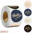 thumbnail image 1 of Blue 1 Inch Thank You Envelope Sealing Stickers for Wedding Gifts 50-500 Pieces, 1 of 6