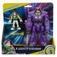 Disney and Pixar Lightyear Toys Imaginext Battle Blast Zurg & Buzz