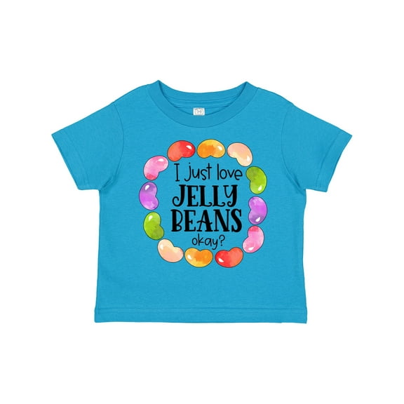Inktastic I Just Love Jellybeans, Okay? Easter Candy Boys or Girls Toddler T-Shirt