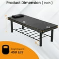 thumbnail image 3 of BestMassage Massage Table Stationary Massage Bed 75" Long*30" Wide Spa Bed Heavy Duty Stationary Physical Therapy Bed with 4 inch-Thick Memory Foam for Medical Recovery Professional Massage, 3 of 7