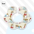thumbnail image 4 of Hirioo Cute Bull Dog for Baby Cotton Petal Bib Drool Bibs for Baby Boy Unisex, 4 of 9