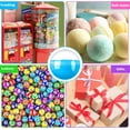 thumbnail image 3 of NOGIS 150 Pcs Gumball Vending Machine Capsules Empty Clear Colored Round Capsules Random Colors Plastic Containers Toy Capsules for Prizes Party Favors (1.1 Inch), 3 of 7