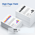 thumbnail image 7 of Kingjet Ink Cartridge Replacement for Epson Ink 202 XL 202XL Ink Cartridge for Workforce WF-2860 Expression Home XP-5100 Printer (2-Black), 7 of 7