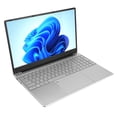 thumbnail image 4 of Portátil de 15,6 pulgadas con Windows 11, CPU Intel N5095, IPS, HD, 1920 x 1080, desbloqueo por huella dactilar, 100-240 V, color plateado, 16 G, 512 G, enchufe estadounidense, 4 of 12