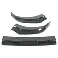 thumbnail image 1 of Lower Bumper Spoiler, Stylish Decoration Anti Collision Front Bumper Lip Scratch Protection Carbon Fiber Style  For Car, 1 of 8