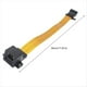 thumbnail image 2 of Cable Plano CAT6 Cat5 RJ45 con Conector F Hembra para Red e Internet, Cable de Puente para Puerta/Ventana de Casa o Coche, 30 cm., 2 of 5