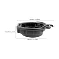 thumbnail image 2 of HAMPPLIES oil drain cup for Mechanics Black PE 1Pcs, 2 of 8