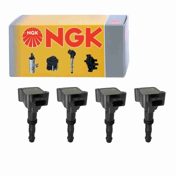 4 pc NGK 49079 Ignition Coils for 00139 139 178-8434 996 602 101 01 99660210101 997 602 107 00 99760210700 E376 GN10504 IC476 UF-346 UF346 ZS031 Spark Plug Wire Boot