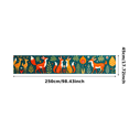 thumbnail image 1 of Forest Themed Animal Patterned Backdrop Banner Party Decorations Background for Children Parties Family Gatherings Photography Props Outdoor Events Festival Celebrations, 1 of 4