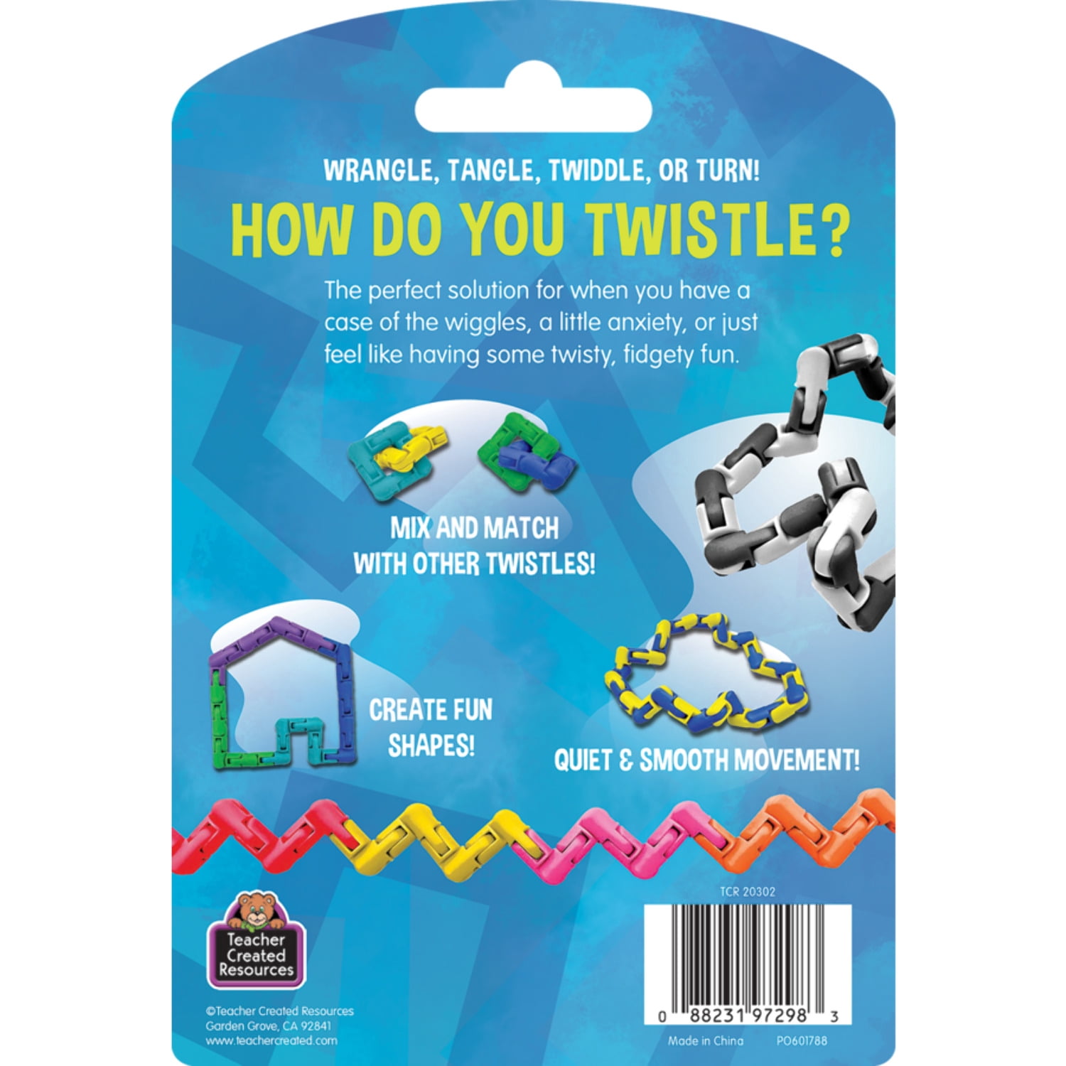 Teacher Created Resources TCR20302 Original Twistle - Black & White