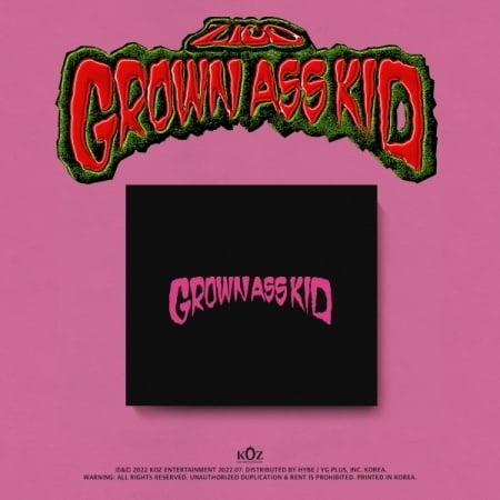 Zico - Grown Ass Kid - Jewel Case Version - incl. 16pg Booklet Zimoticon Sticker - Music & Performance - CD