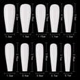 thumbnail image 2 of 600pcs Long Coffin Ballerina Nails Full Cover Acrylic Nails False Nail Tips Jargod, 2 of 8