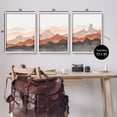thumbnail image 3 of Stupell Southwestern Crags Mountain Peaks Landscape Painting White Framed Art Print Wall Art, Set of 3, 3 of 8
