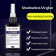 thumbnail image 3 of 2025 2x UV Light Glue Super Glue Shadeless Glue Fix Adhesives Sealer Glass Metal Plastic Model Data Lines Crack Caulk Bond Repair Tools, 3 of 5