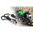 thumbnail image 1 of 2x Luz Trasera con Intermitentes LED Luz Trasera LED Universal para Moto Luz de de Matrícu para Soledad Luz de señal de giro de motocicleta, 1 of 10