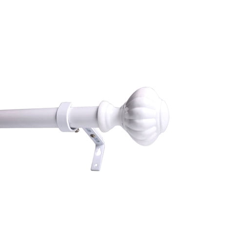 Urbanest Single Curtain Rod and Hardware Set