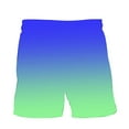 thumbnail image 4 of Feledorashia Hawaiian Shorts for Mens, Fashion Casual Gradient Printed Shorts with Pocket, Summer Holiday Beach Pool Party Shorts, 4 of 6