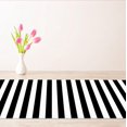 thumbnail image 6 of Halloween Black and White Striped Table Runner Summerween Party Decoration Baby Shower Birthday Dining Room Home Kitchen Island Decor, 6 of 6