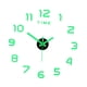 thumbnail image 3 of Pegatinas luminosas para reloj mural, relojes decorativos, adhesivos de pared 3D, reloj de pared DIY para comedor, 3 of 9