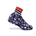 thumbnail image 3 of Cubrezapatos de ciclismo a prueba de viento al aire libre bicicleta de montaña bicicleta deportes chanclos XL XL Rojo Negro Zulema Cubrezapatillas de ciclismo, 3 of 8