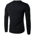 thumbnail image 3 of fvwitlyh Mens Quarter Zip Sweater Men's Lightweight Merino Wool V-Neck Sweater, 3 of 3