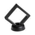 thumbnail image 1 of maskred Medal Jewellery Display Presentation Box Floating 3D Case Stand Holder Black 1Set, 1 of 6