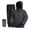 Gray, variant on Rain Suit for Men and Women, Waterproof Breathable Lightweight 2 Piece Rainwear Set with Jacket and Pants for Outdoor Use