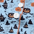 thumbnail image 6 of WOYY Girls Matching Halloween Pajamas Short Sleeve Button Down Sleepwear Set, Sizes 3-14, 6 of 7