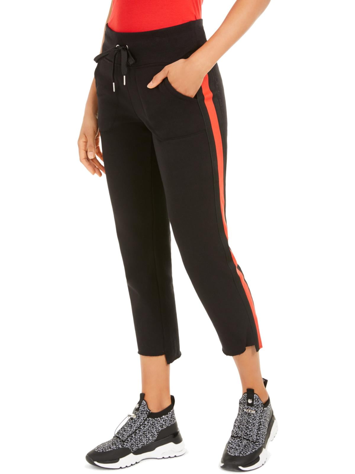 Calvin Klein Womens Fitness Running Sweatpants Black L