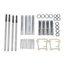 NEWZQ Adjustable Push Rod and Cover Kit for Hayward-Davidson Touring Softail Dyna 1999-2017 1 Set