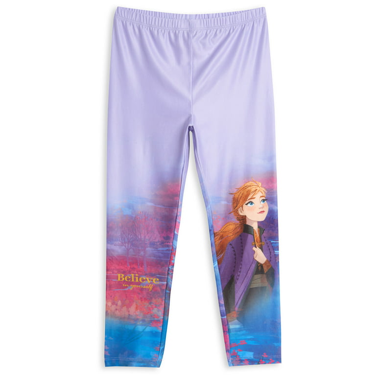 Disney Frozen Anna Elsa Toddler Girls 3 Pack Leggings Frozen 4T - ShopStyle