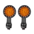 thumbnail image 4 of Motorcycle Turn Signal Light,   Akozon   1 Pair Retro Style Motorcycle Modification LED Turn Signal Indicator Lights   For / For  / For Kawasaki, 4 of 8