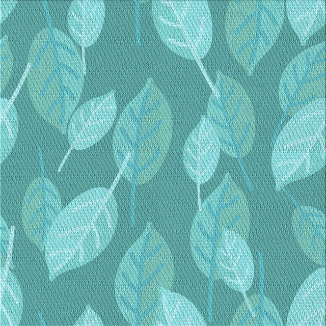 Ahgly Company Tapis d'Intérieur Lavables en Machine, Carrés de Transition, Vert Clair, 8' Carré