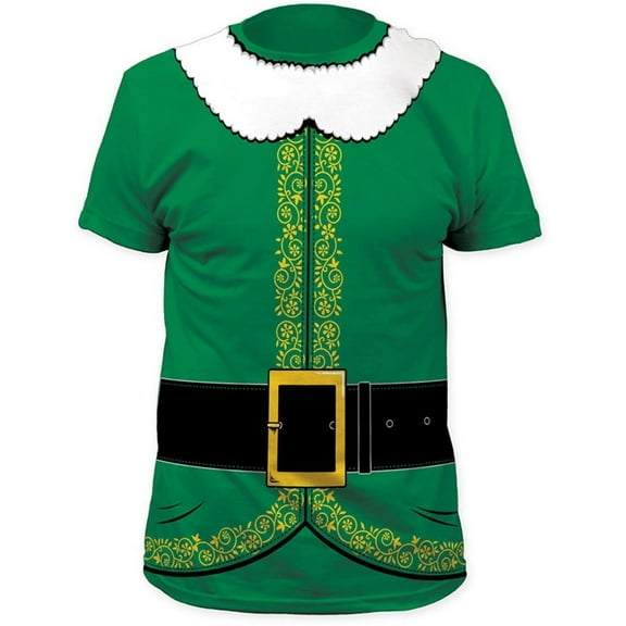 Impact Merchandising Elf Costume Short Sleeve T-Shirt (Men's)