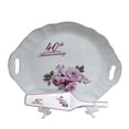 thumbnail image 1 of 40Th Anniversary Floral Cake Tray, 1 of 1