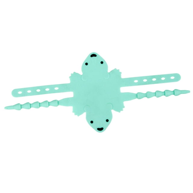 Amortiguador de silicona para puerta, anticolisión, elástico, suave y silencioso. Verde