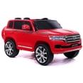 thumbnail image 6 of Toyota Land Cruiser 12V Kids Ride-On Car with R/C Parental Remote, LED Lights, MP3 Player, Safety Seatbelt, 6 of 10