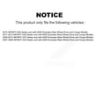 thumbnail image 2 of Transit Auto Front Complete Suspension Shocks Strut and Coil Spring Mount Assemblies Kit for Car INFINITI G37 G35 G25 Q40 Excludes Rear Wheel Drive Coupe Models Sedan with AWD (Left Right) K78A-100336, 2 of 2