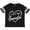 Football Black and White, variant on I Love My Grandpa in White Chalk Heart Boys or Girls Toddler T-Shirt