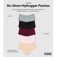 thumbnail image 4 of Ropa interior Victoria's Secret No Show Hipster para mujer, paquete de 5, 4 of 5