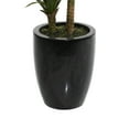 thumbnail image 6 of DecMode 31" Artificial Dracaena Plant in Realistic Leaves and Black Fiberglass Pot, 6 of 8