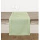 thumbnail image 1 of Tapete de mesa Solino Home Linen, color verde salvia, 229 cm de largo, 100% lino, 1 of 7