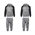 thumbnail image 5 of She's Mine and He's Mine Couple Matching Hoodie & Jogger Pants Set, 5 of 5